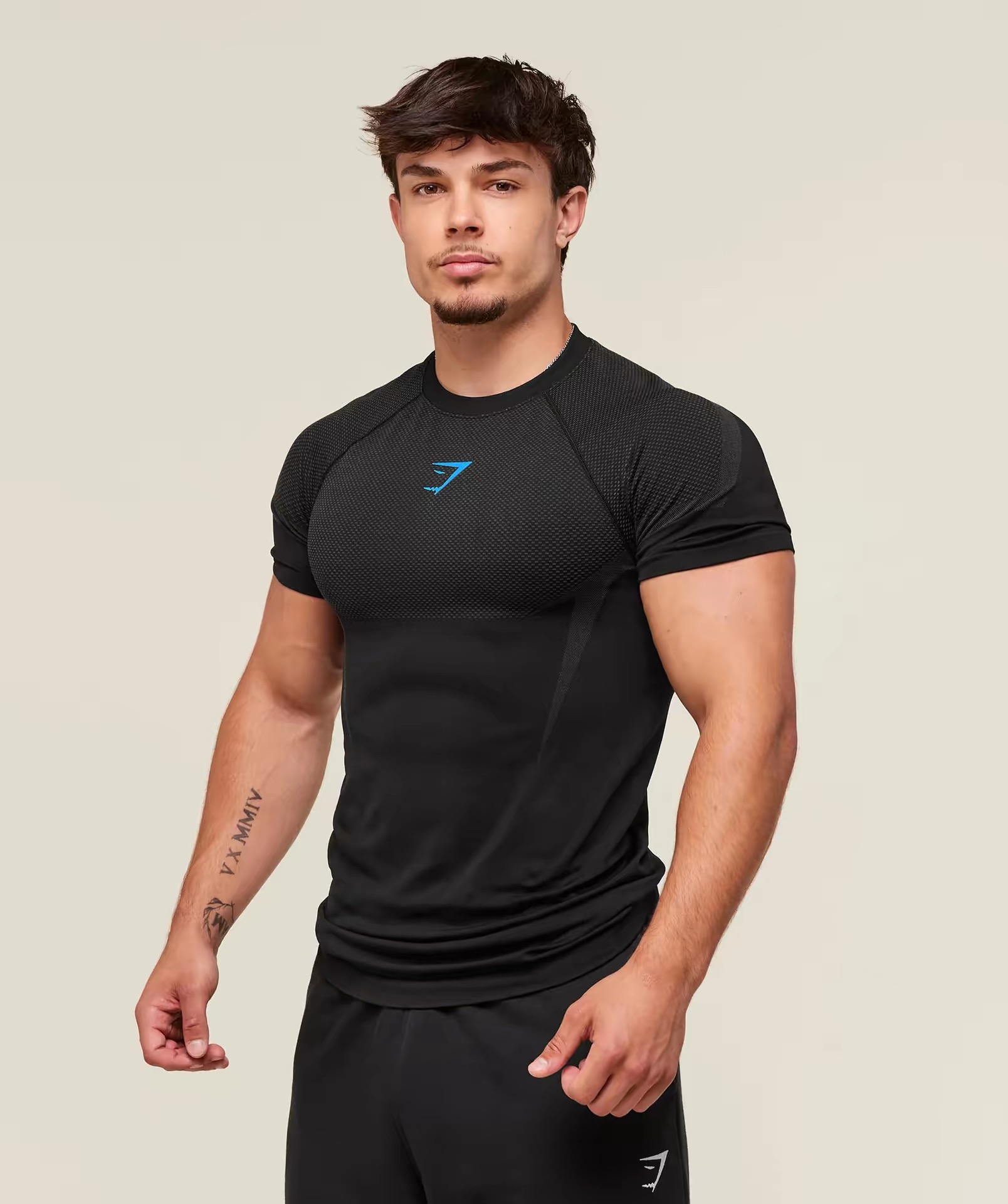 Onyx V5 compression t-shirt in Black